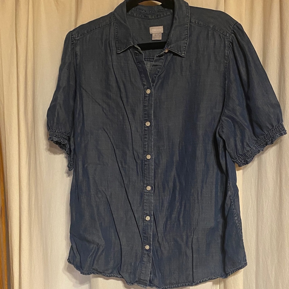 Chicos Denim Top